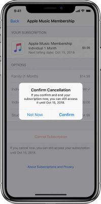 how to cancel my apple music subscription and explore the benefits of offline music